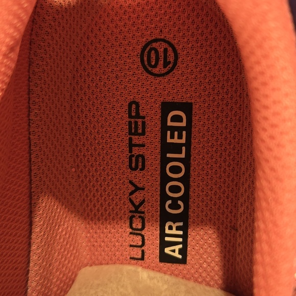 Ladies sparkle pink tennis shoes - Picture 4 of 5